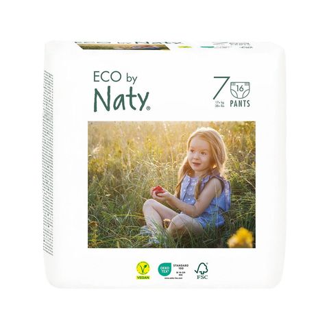Höschenwindeln Junior XXL 17+ kg Nr. 7, 100% FSC Holz oder Fasern