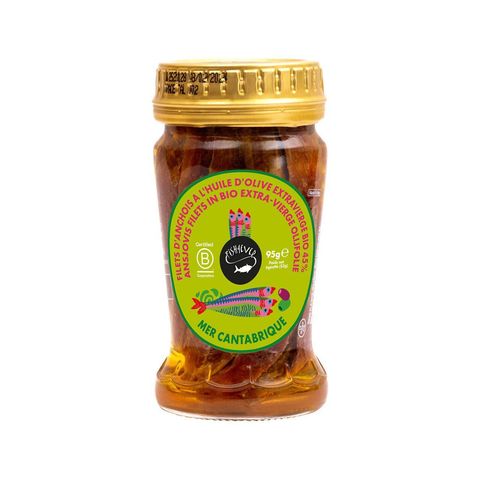 Sardellenfilets in Bio-Olivenöl, Wildfang/-sammlung