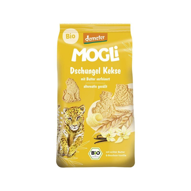 Dschungel Kekse mit Butter verfeinert, Demeter