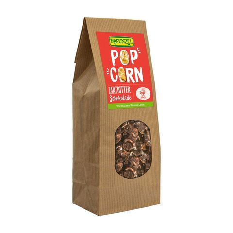 Popcorn mit Zartbitterschokolade, EU Bio
