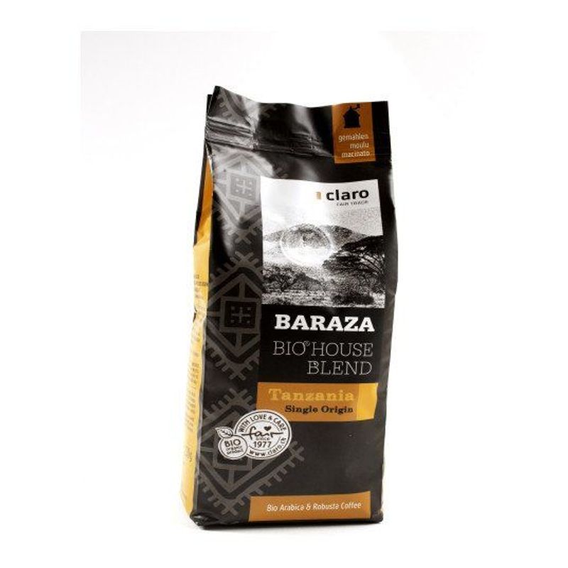 Baraza' Kaffee gemahlen, Schweizer Bio-Verordnung / Fairer Handel (Claro; Hand in Hand; etc.)