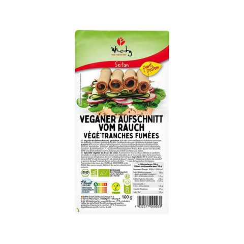Seitan Aufschnitt vom Rauch, EU Bio