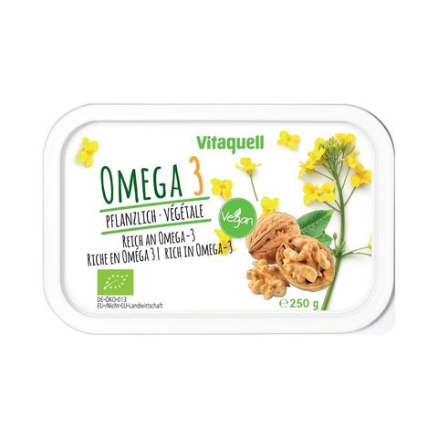 Omega 3 Pflanzen-Streichfett, EU Bio