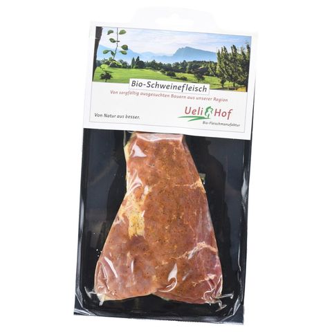 Holzfällersteak, Bio Knospe Schweiz