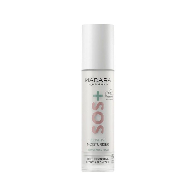 SOS+ SENSITIVE Moisturiser, Ecocert COSMOS ORGANIC