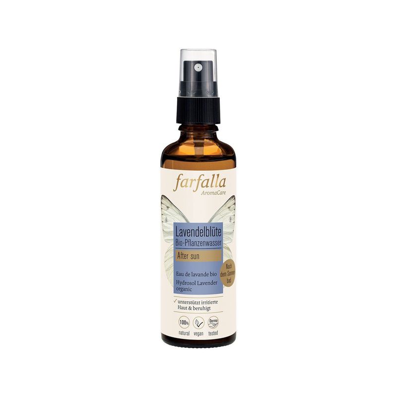 Lavendelblüte Bio-Pflanzenwasser after sun, NaTrue
