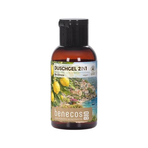 Duschgel 2-in-1, Bio-Zitrone Mini, BDIH COSMOS ORGANIC