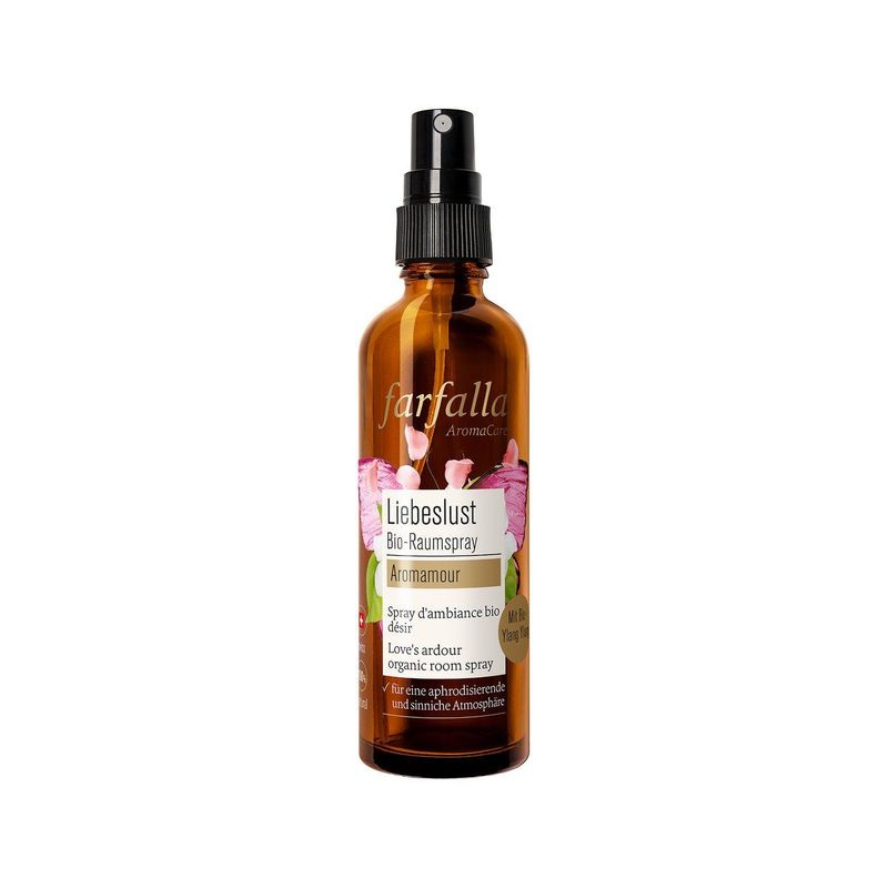 Aromamour Liebeslust Bio-Raumspray, ohne Zertifizierung