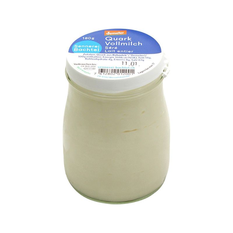 Vollmilchquark unpast., Demeter