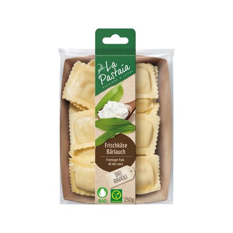 Ravioli Frischkäse Bärlauch, Bio Knospe