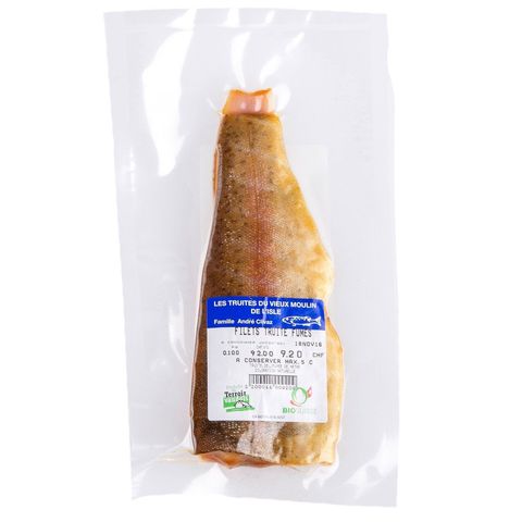 Forellen Filet geräuchert, Bio Knospe Schweiz