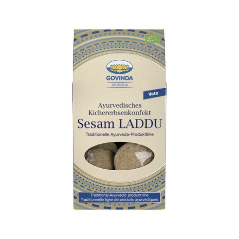 Laddu Sesam- Ayurvedisches Kichererbsenkonfekt, EU Bio