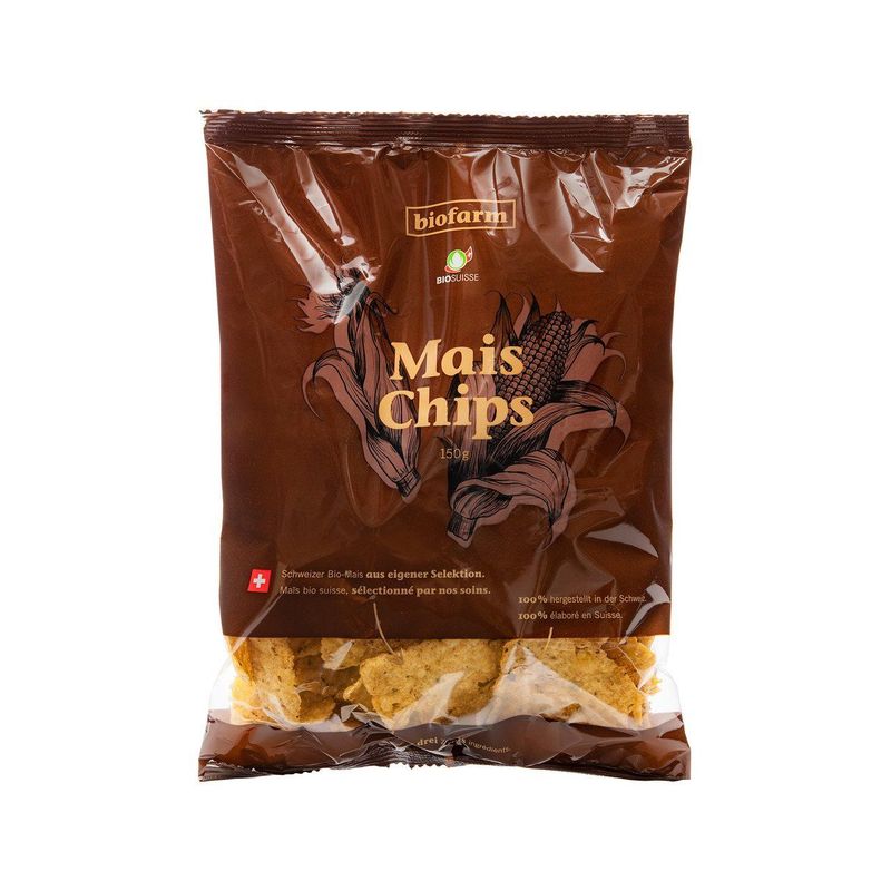 Mais Chips, Bio Knospe Schweiz