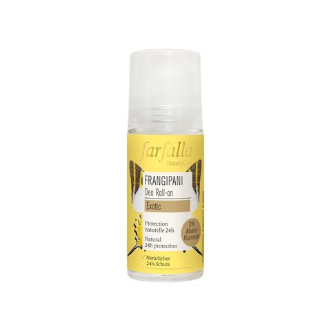 Frangipani Blumig-sanfter Deo Roll-on, NaTrue