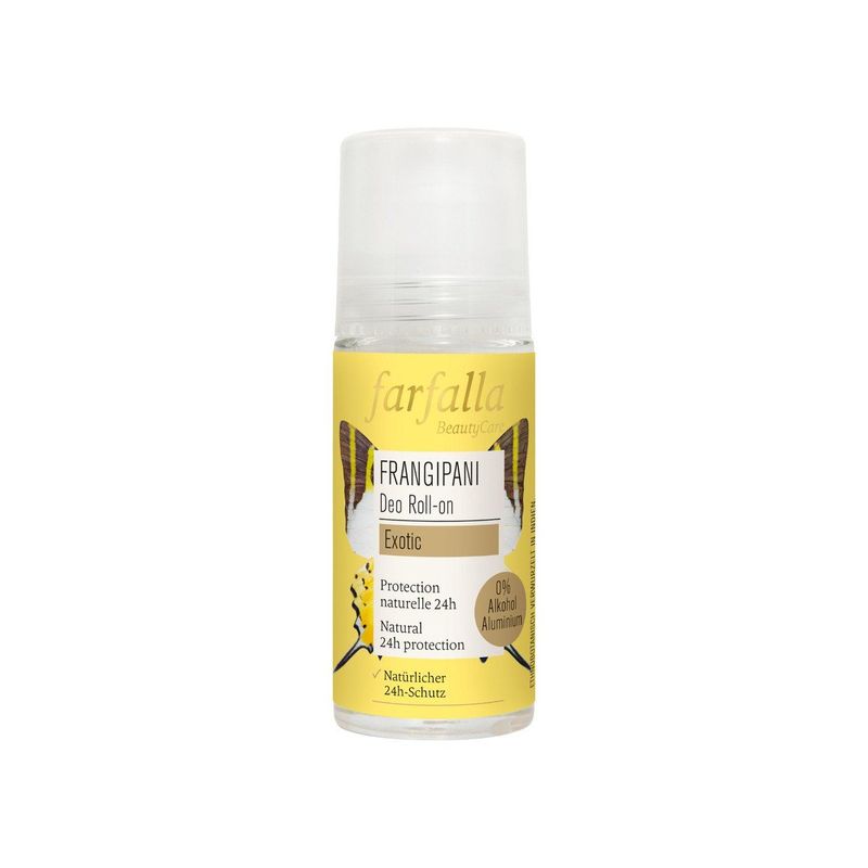 Frangipani Blumig-sanfter Deo Roll-on, NaTrue