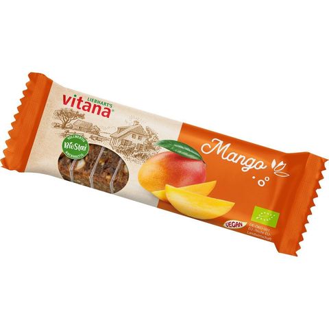 Fruchtschnitte Mango und Datteln, EU Bio