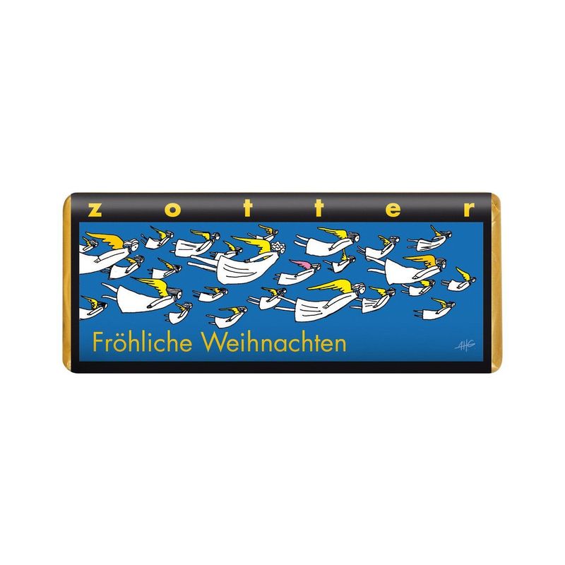Schokolade "Fröhliche Weihnachten", EU Bio