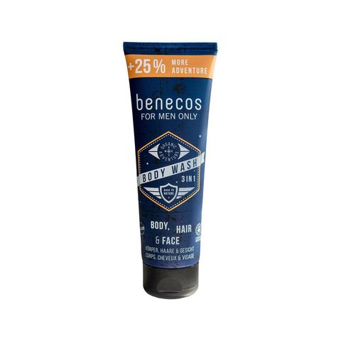 for men only Body Wash 3in1, BDIH COSMOS ORGANIC