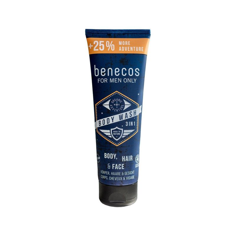 for men only Body Wash 3in1, BDIH COSMOS ORGANIC