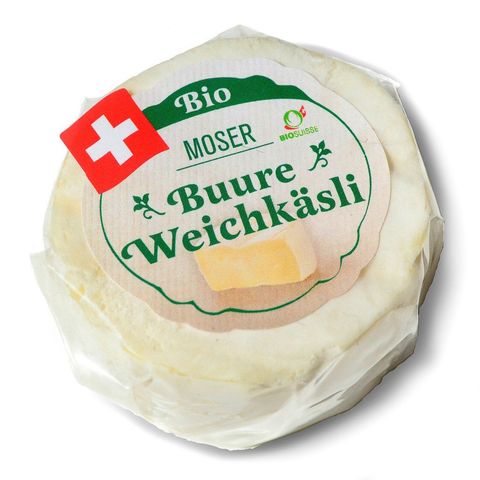 Moser Buure Weichkäsli, Bio Knospe Schweiz