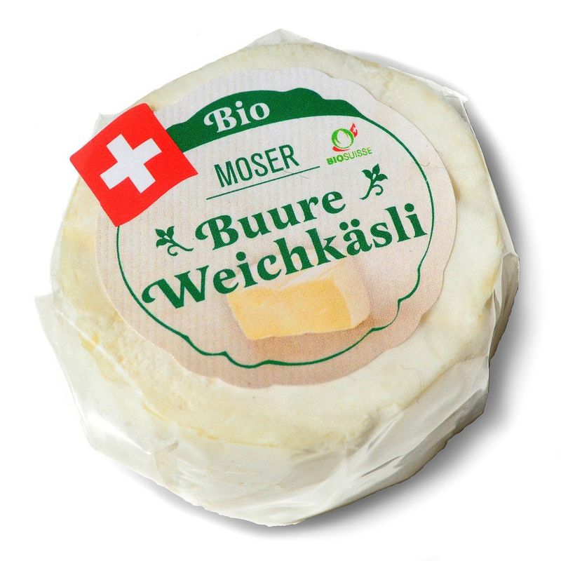Moser Buure Weichkäsli, Bio Knospe Schweiz