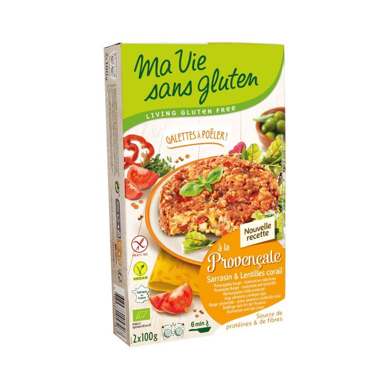 Bratlinge à la Provencale, glutenfrei, EU Bio