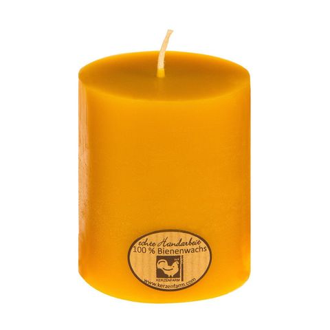 Bienenwachskerze Stumpen 75 x 64 mm, ohne Zertifizierung