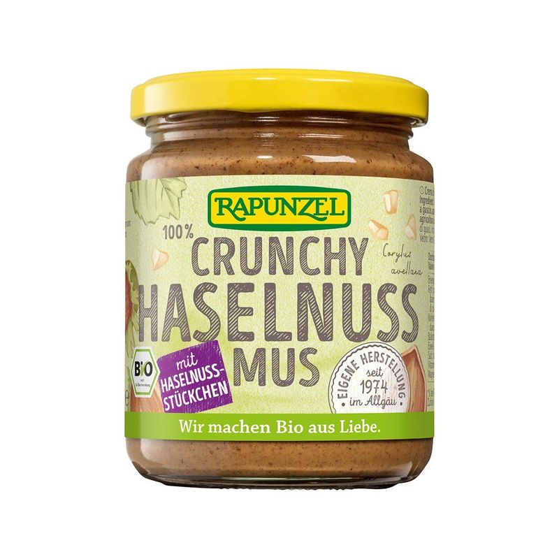 Crunchy Haselnussmus, EU Bio