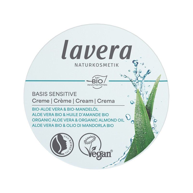 Basis Sensitiv Creme All-Round Aloe-Vera & Mandelöl, Mini, NaTrue