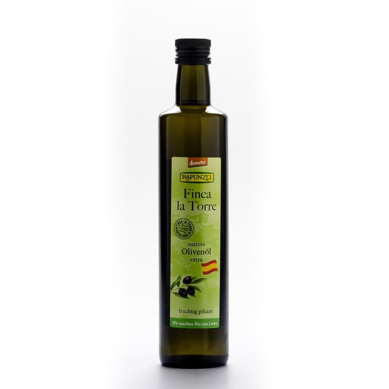 Olivenöl extra nativ Finca la Torre, Demeter