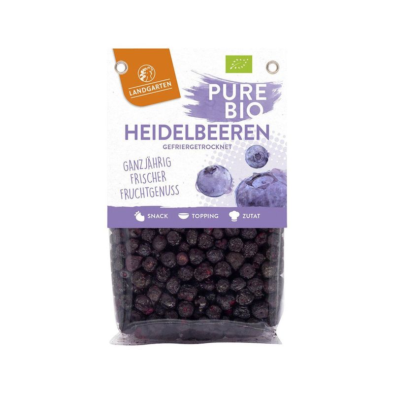 Heidelbeeren gefriergetrocknet, EU Bio