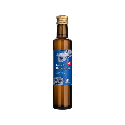 Leinöl nativ, Bio Knospe Schweiz