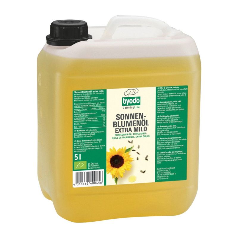 Sonnenblumenöl extra mild, desodoriert, EU Bio