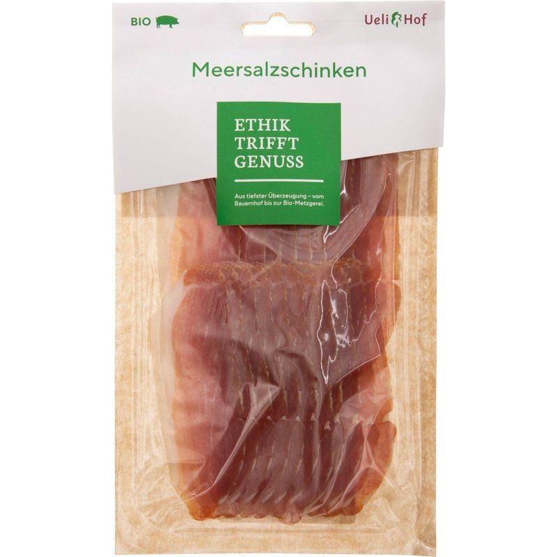 Meersalzschinken, Bio Knospe Schweiz