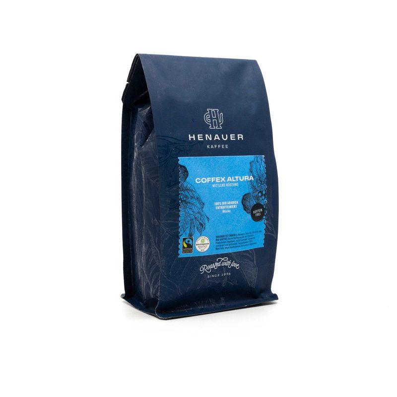 Coffex Altura Bohnen, koffeinfrei, EU Bio
