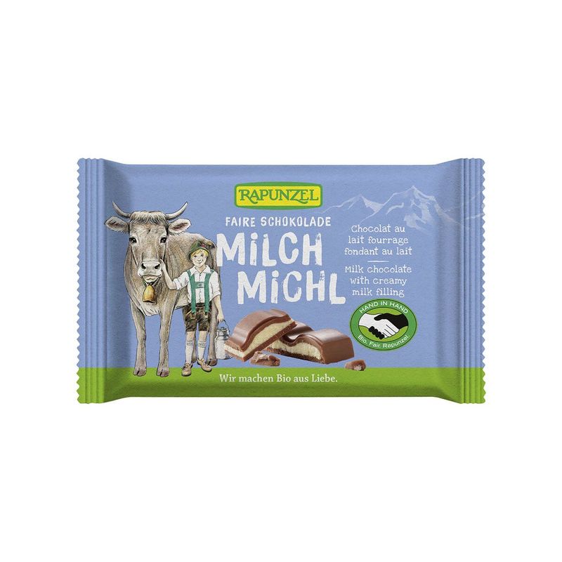 Schokolade Milch Michl, HiH, EU Bio / Fairer Handel (Claro; Hand in Hand; etc.)