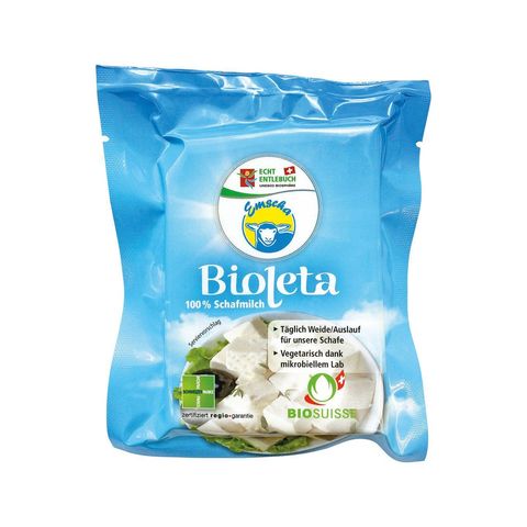 Bioleta Käse Feta-Art, Bio Knospe Schweiz