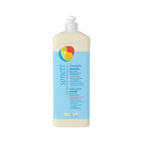 Handseife sensitiv, Nachfüllflasche, Natural Cosmetic Standard - Organic