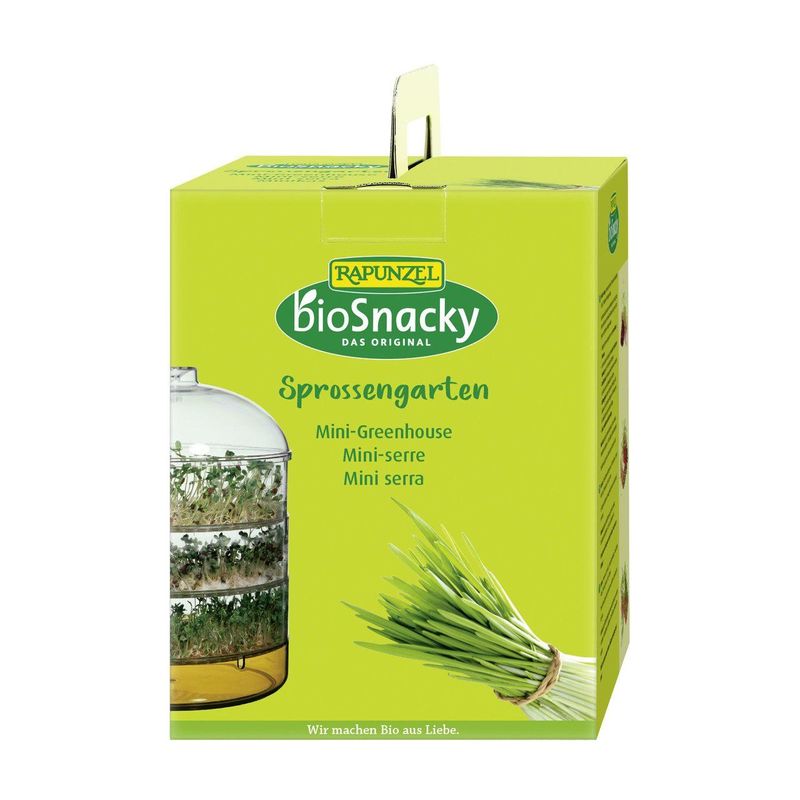 Sprossengarten bioSnacky, ohne Zertifizierung